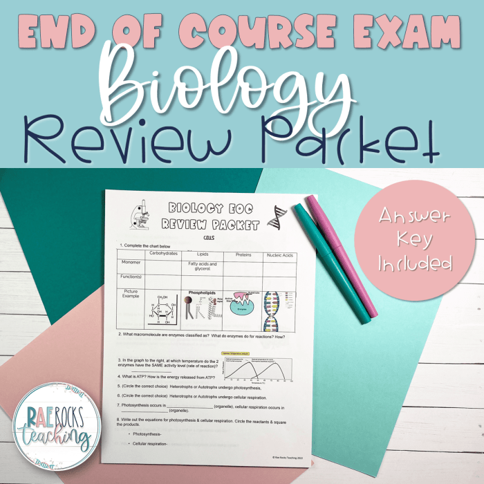 Biology eoc review packet answer key pdf