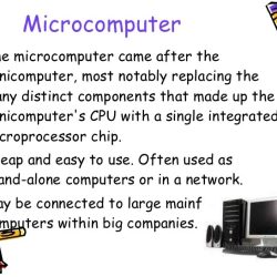 Minicomputers fundamentals minicomputer