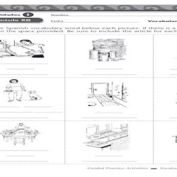 Vocabulary flash cards sheet 1